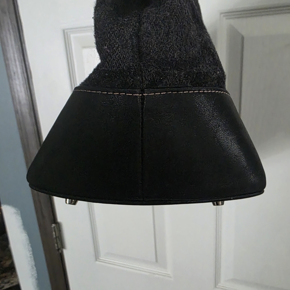 vintage Coach signature tote bag Wool - Picture 3 of 10